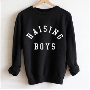 Ford and Wyatt Raising Boys Sweatshirt, Size Small
